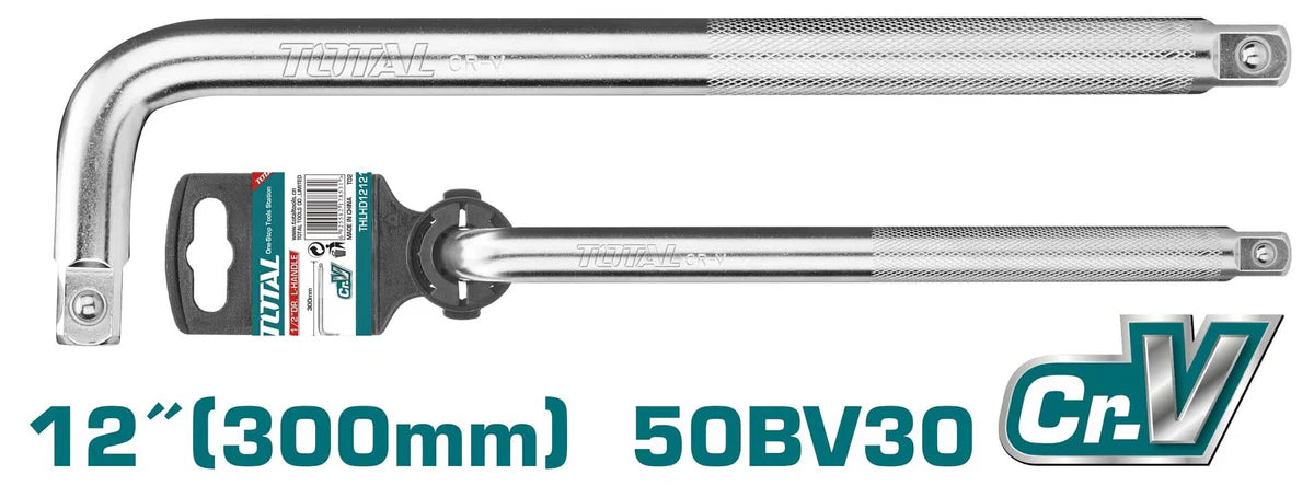 TOTAL THLHD12121 1/2" L-Handle 12" (300mm) 50BV30 Steel Total